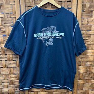 Bass Pro Shops Dark Blue Graphic Tee